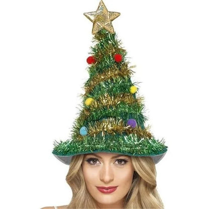 Festive Christmas Tree Hat