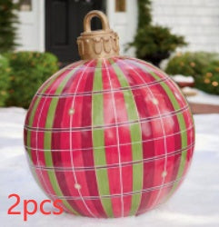 Christmas Ornament - Outdoor PVC 60CM Inflatable Decorated Ball