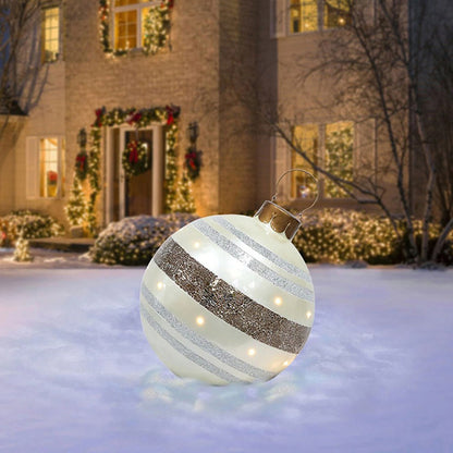 Christmas Ornament - Outdoor PVC 60CM Inflatable Decorated Ball