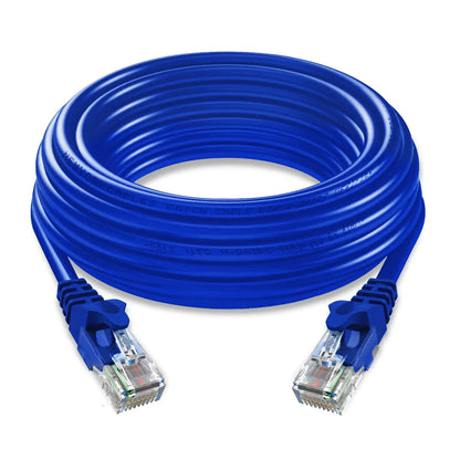 5Core Cat 6 Ethernet Cable Long Computer Internet Cables WiFi RJ45 Cord for Gaming