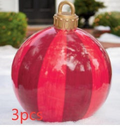 Christmas Ornament - Outdoor PVC 60CM Inflatable Decorated Ball