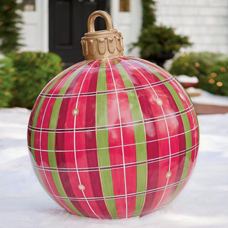 Christmas Ornament - Outdoor PVC 60CM Inflatable Decorated Ball