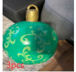 Christmas Ornament - Outdoor PVC 60CM Inflatable Decorated Ball