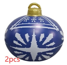 Christmas Ornament - Outdoor PVC 60CM Inflatable Decorated Ball