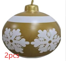 Christmas Ornament - Outdoor PVC 60CM Inflatable Decorated Ball