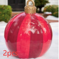 Christmas Ornament - Outdoor PVC 60CM Inflatable Decorated Ball