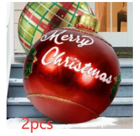 Christmas Ornament - Outdoor PVC 60CM Inflatable Decorated Ball