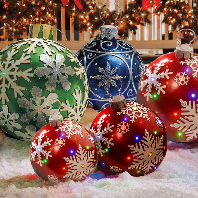 Christmas Ornament - Outdoor PVC 60CM Inflatable Decorated Ball