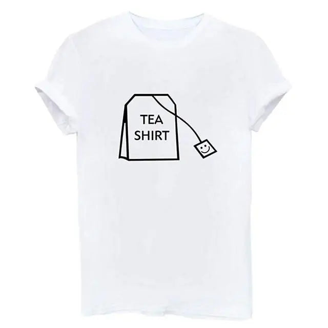 Funny 'Tea Shirt' Printed T-Shirt