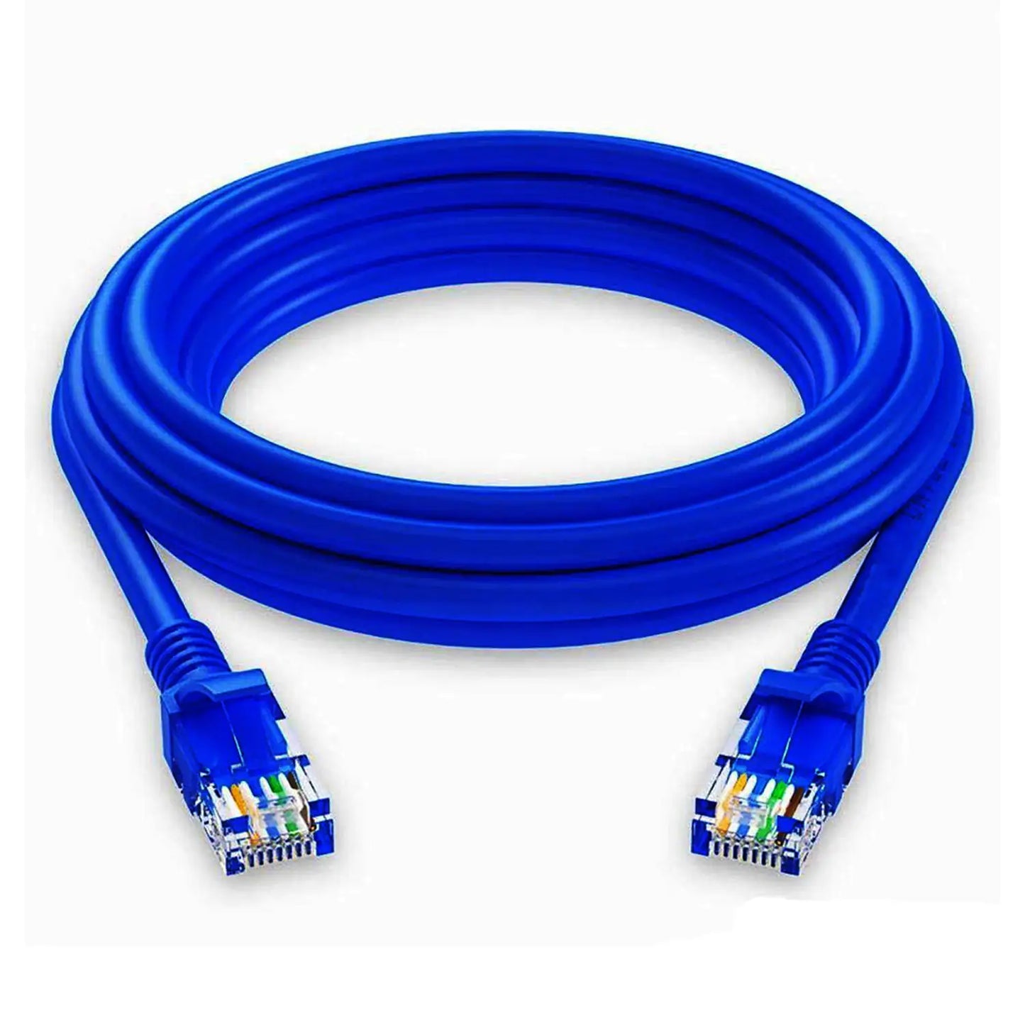 5Core Cat 6 Ethernet Cable Long Computer Internet Cables WiFi RJ45 Cord for Gaming