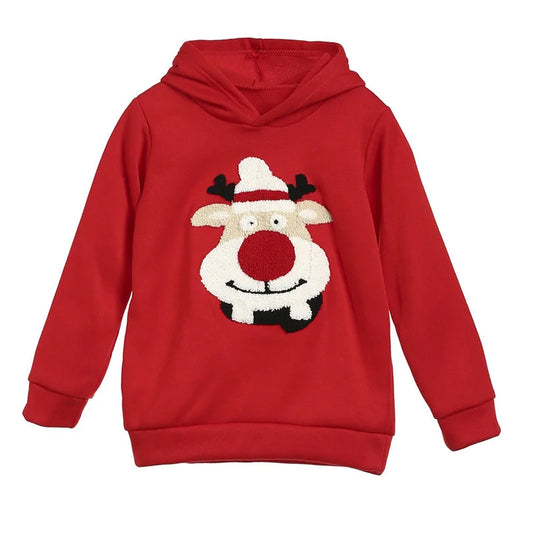 Christmas Family Matching Hoodie Pullover Sweatshirt Jumper