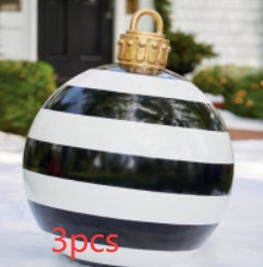 Christmas Ornament - Outdoor PVC 60CM Inflatable Decorated Ball