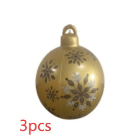 Christmas Ornament - Outdoor PVC 60CM Inflatable Decorated Ball