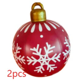 Christmas Ornament - Outdoor PVC 60CM Inflatable Decorated Ball