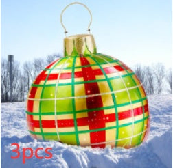 Christmas Ornament - Outdoor PVC 60CM Inflatable Decorated Ball