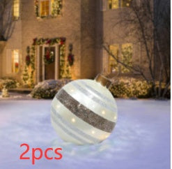 Christmas Ornament - Outdoor PVC 60CM Inflatable Decorated Ball