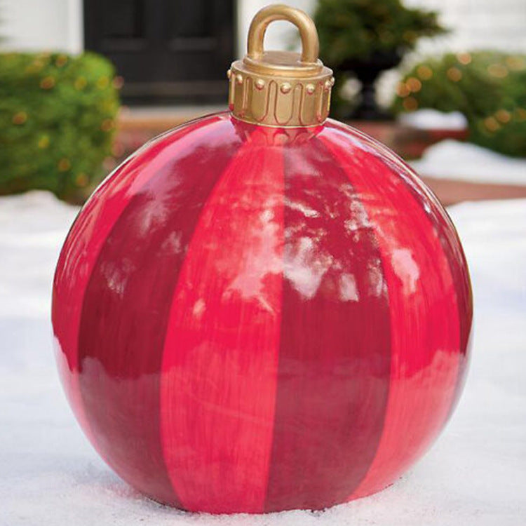 Christmas Ornament - Outdoor PVC 60CM Inflatable Decorated Ball