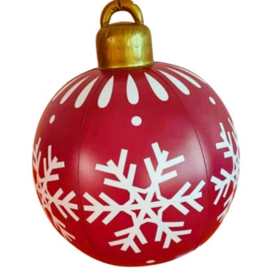 Christmas Ornament - Outdoor PVC 60CM Inflatable Decorated Ball