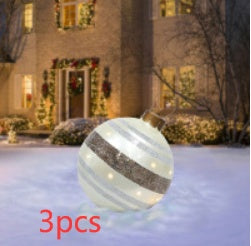 Christmas Ornament - Outdoor PVC 60CM Inflatable Decorated Ball